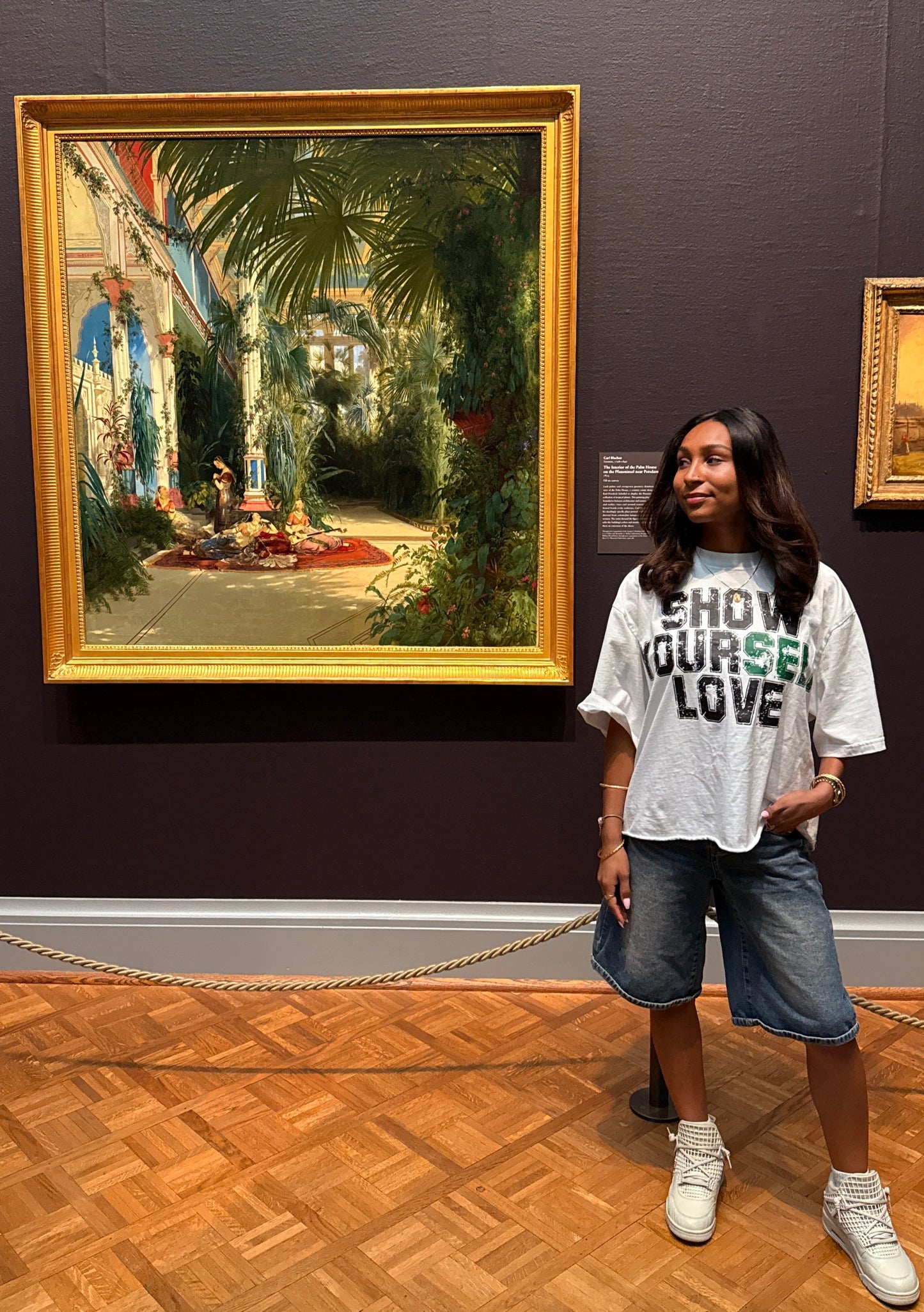 Show Yourself Love White Tee