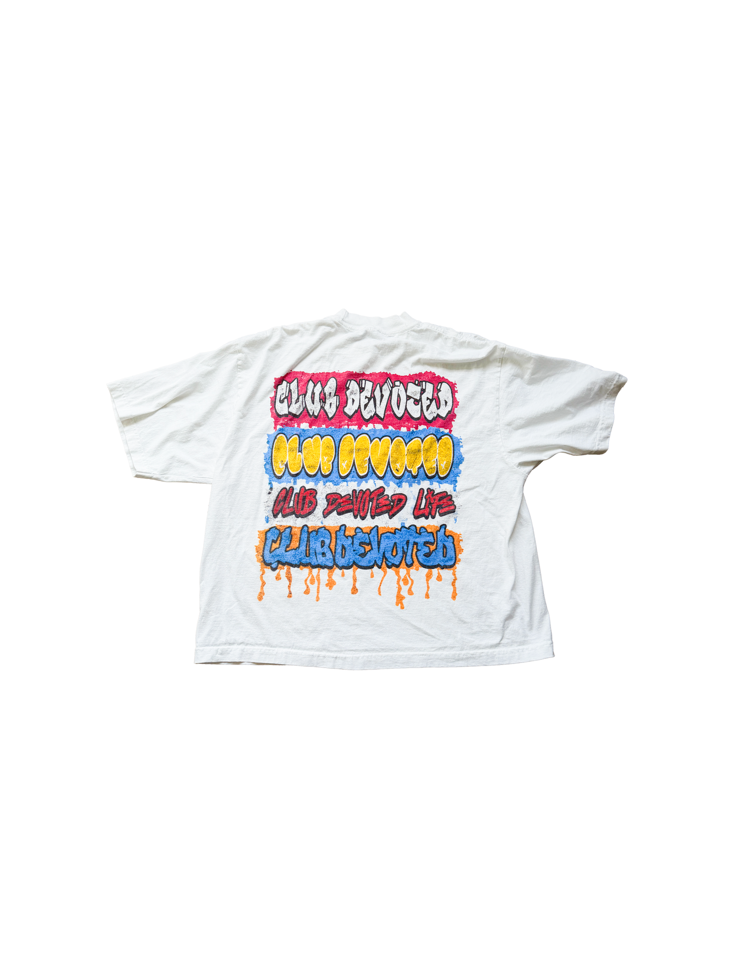 Club Devoted Graffiti Tee AVAILABLE 6/12