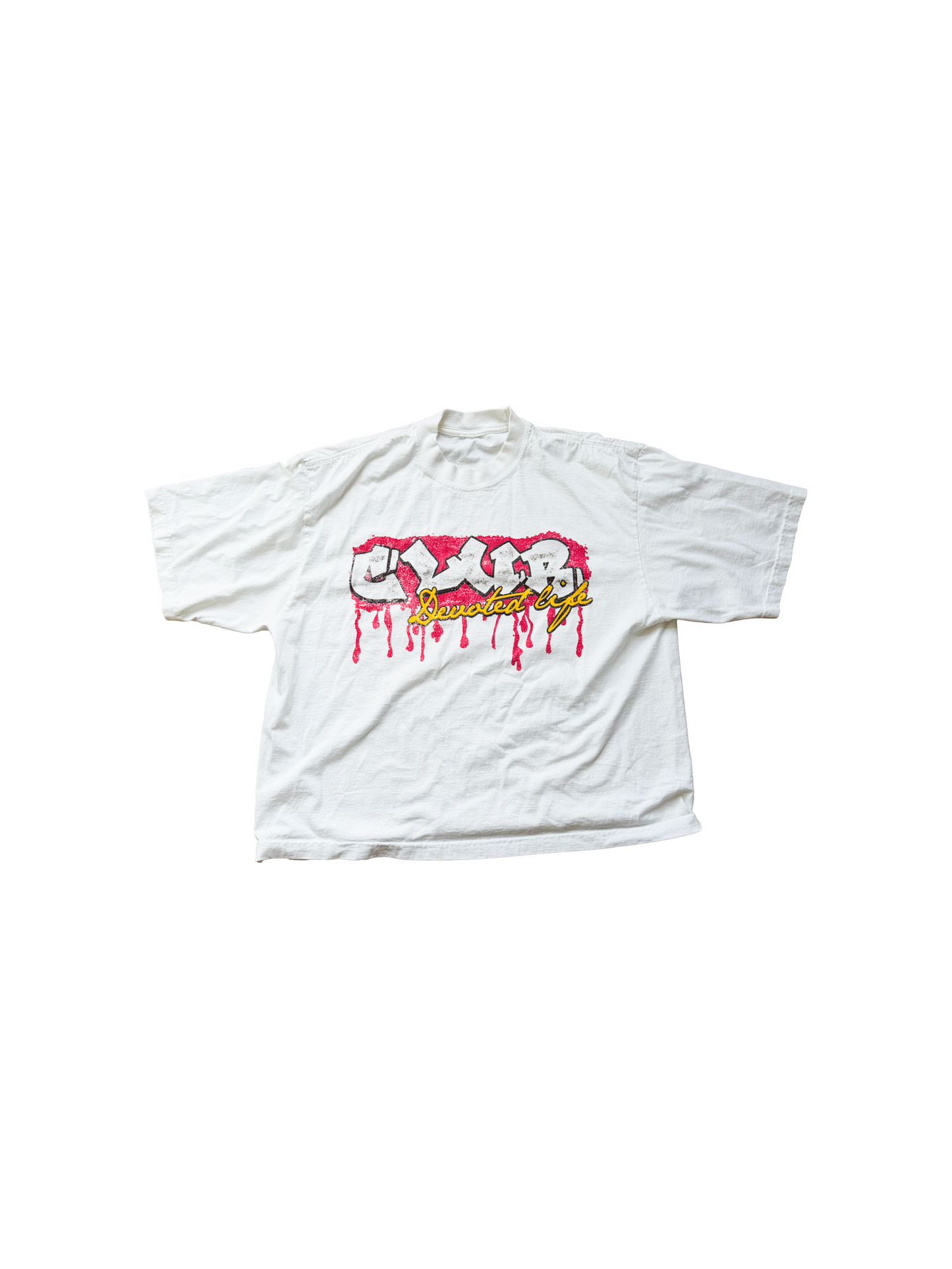 Club Devoted Graffiti Tee AVAILABLE 6/12